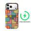 Patchwork Boho Phone Case for Magnetic Phone Case for IPhone 17 16 15 14 13 Pro Max Plus Single Double-layer Tough Case