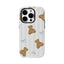 Teddy Bears with Blue Stripes IPhone17 Must-Haves Phone Case for IPhone 17 16 15 14 13 12 Pro Max Plus Double-layer Back Cover