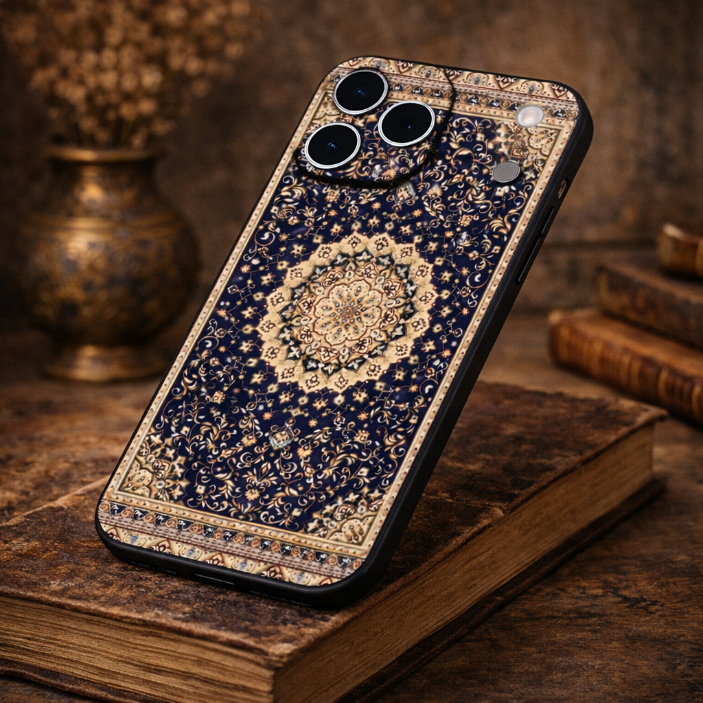 Persian Heritage Phone Case Vintage Carpet Design Protective Case