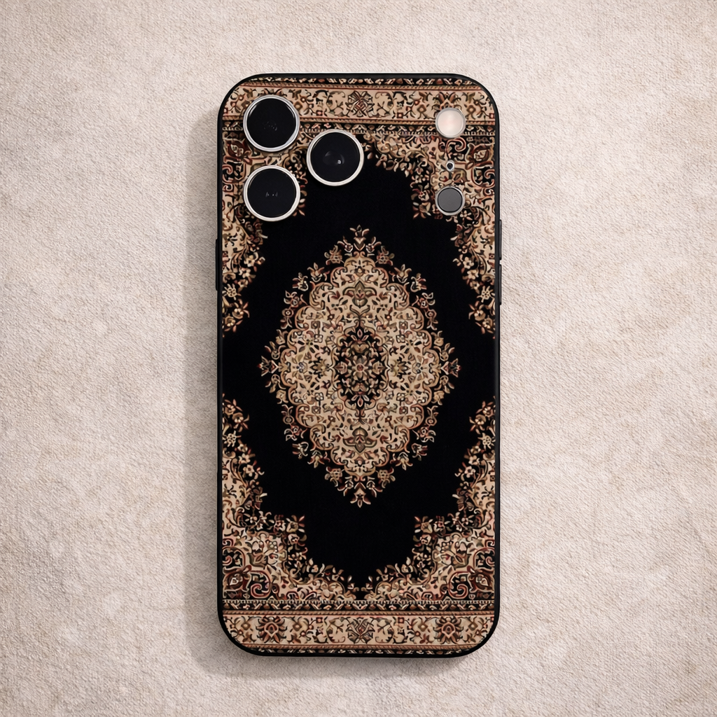 Classic Oriental Carpet Pattern Phone Case Timeless Heritage Design for iPhone Main image