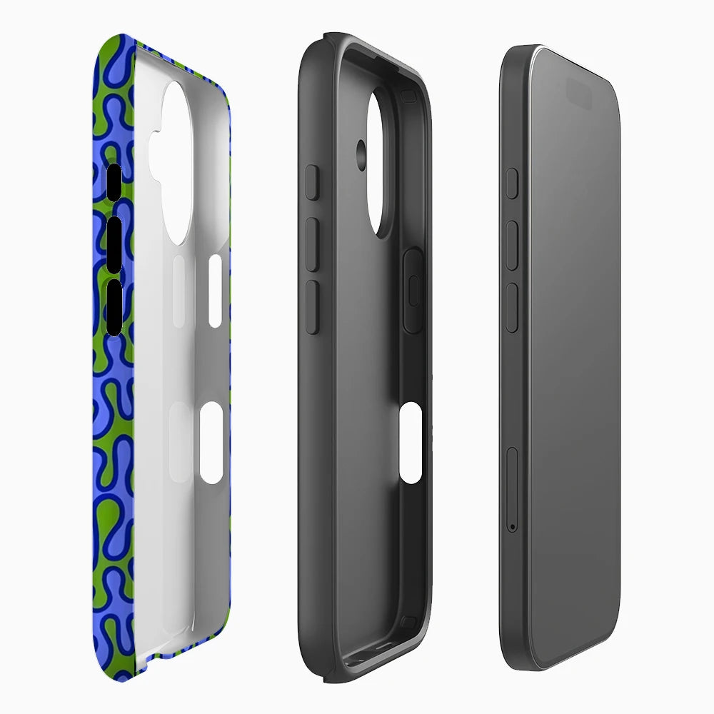 Wavy Line Phone Case for Magnetic Phone Case for IPhone 17 16 15 14 13 Pro Max Plus Single Double-layer Tough Case Secondary image