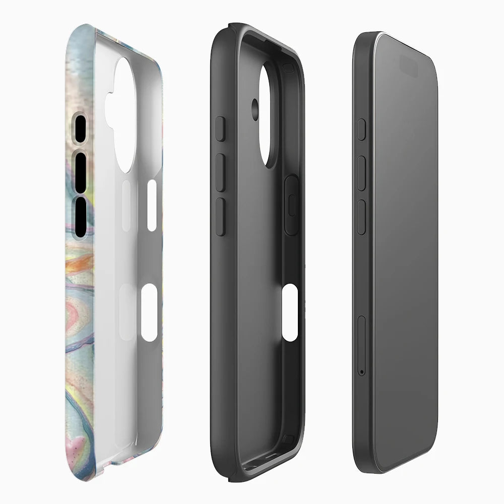 Rainbow Starburst Phone Case for Magnetic Phone Case for IPhone 17 16 15 14 13 Pro Max Plus Single Double-layer Tough Case Secondary image
