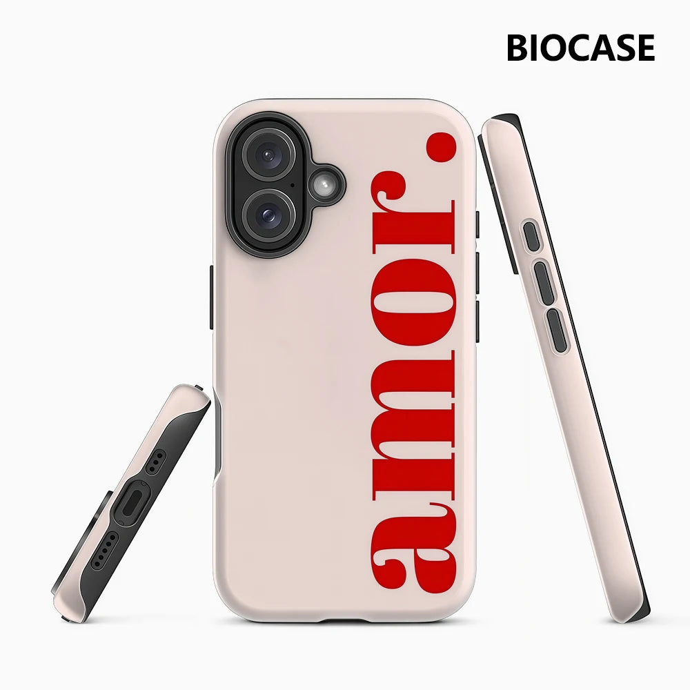 Pink Amore Phone Case for Magnetic Phone Case for IPhone 17 16 15 14 13 Pro Max Plus Single Double-layer Tough Case Main image