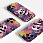 Rainbow Skull Phone Case for Magnetic Phone Case for IPhone 17 16 15 14 13 Pro Max Plus Single Double-layer Tough Case