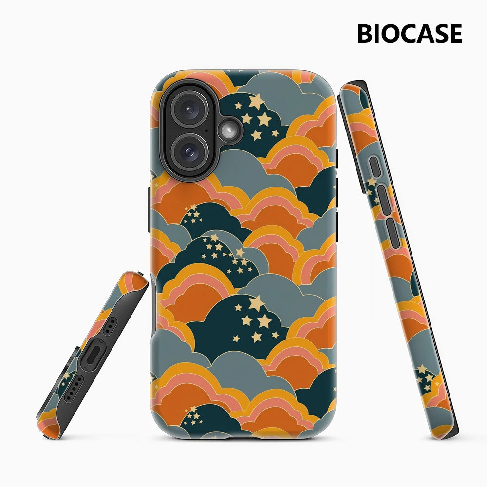 Sunset Clouds Phone Case for Magnetic Phone Case for IPhone 17 16 15 14 13 Pro Max Plus Single Double-layer Tough Case Main image