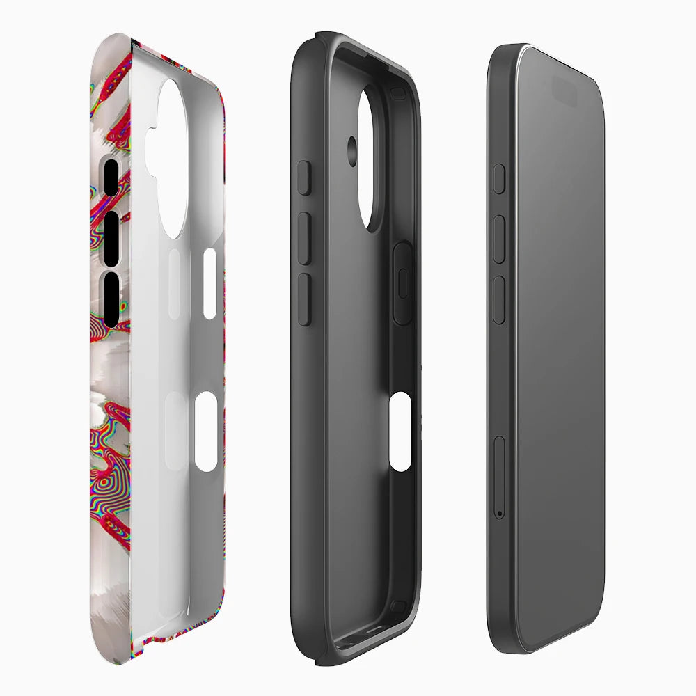 Psychedelic Burst Phone Case for Magnetic Phone Case for IPhone 17 16 15 14 13 Pro Max Plus Single Double-layer Tough Case Secondary image