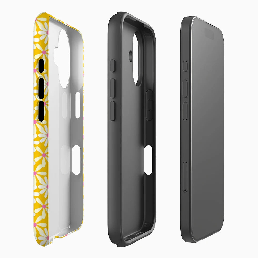 Sunny Daisy Phone Case for Magnetic Phone Case for IPhone 17 16 15 14 13 Pro Max Plus Single Double-layer Tough Case Secondary image
