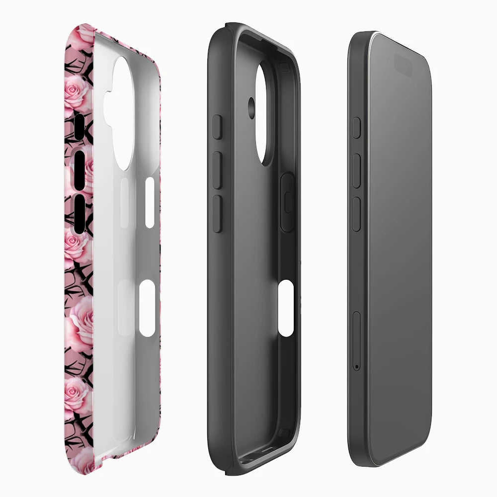 Thorn & Rose Phone Case for Magnetic Phone Case for IPhone 17 16 15 14 13 Pro Max Plus Single Double-layer Tough Case Secondary image