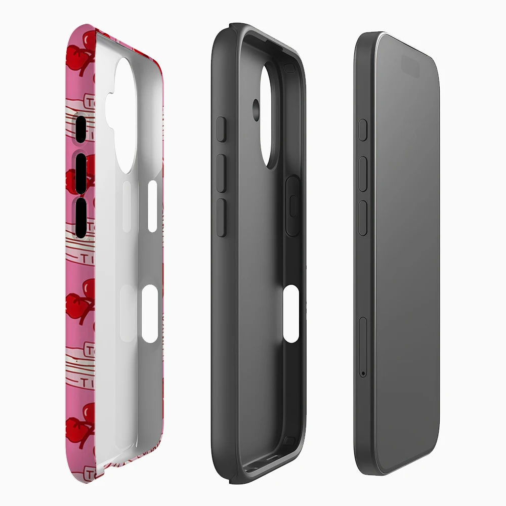 Pink Tomato Tins Retro Phone Case for Magnetic Phone Case for IPhone 17 16 15 14 13 Pro Max Plus Single Double-layer Tough Case Secondary image