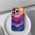 Rainbow Waves Phone Case for Magnetic Phone Case for IPhone 17 16 15 14 13 Pro Max Plus Single Double-layer Tough Case