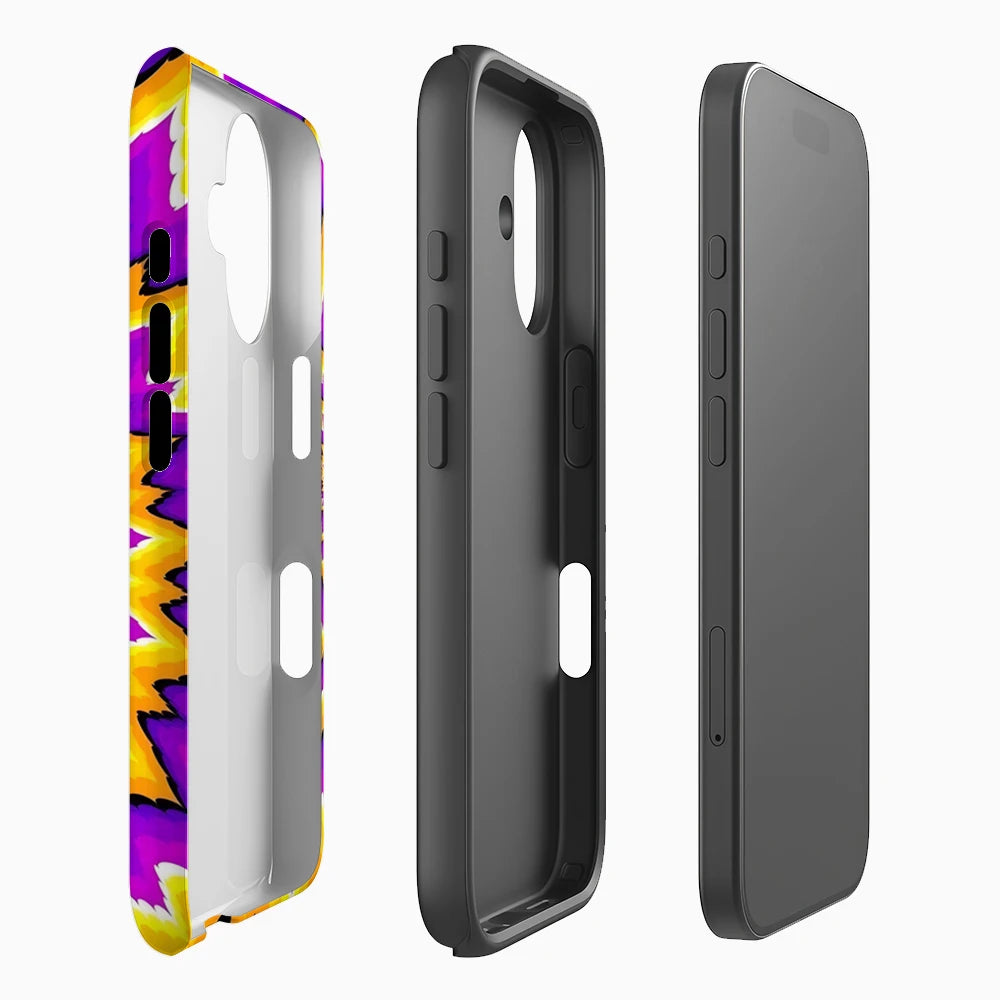 Psychedelic Spin Phone Case for Magnetic Phone Case for IPhone 17 16 15 14 13 Pro Max Plus Single Double-layer Tough Case