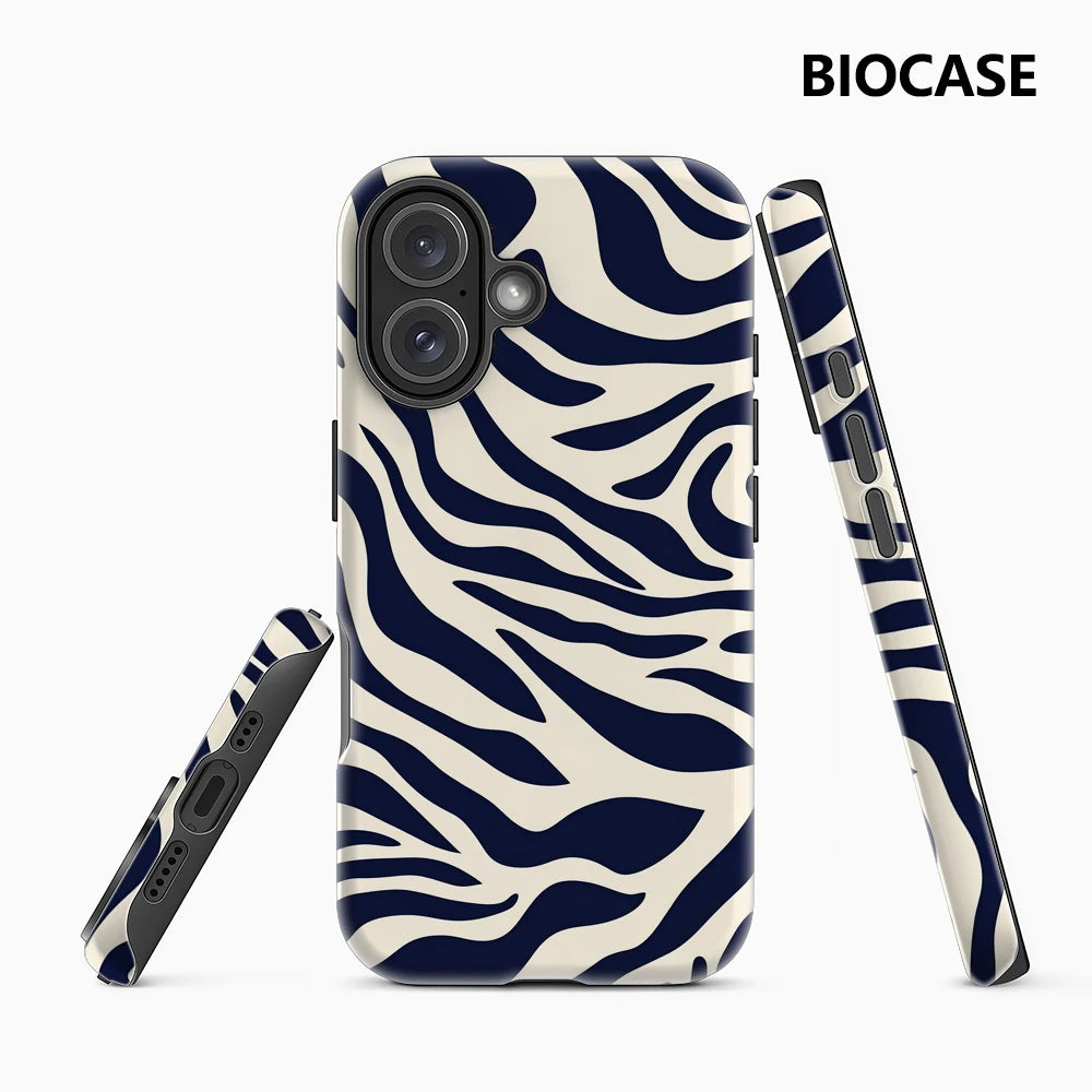 Zebra Print IPhone17 Must-Haves Phone Case for IPhone 17 16 15 14 13 12 11 Pro Max Plus Double-layer Back Cover Main image