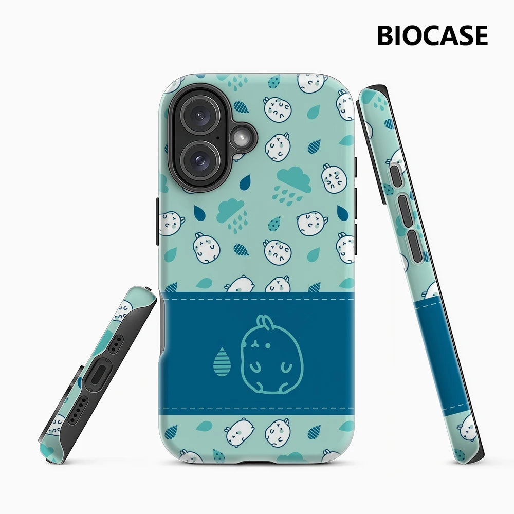 Rainy Bunnies Phone Case for Magnetic Phone Case for IPhone 17 16 15 14 13 Pro Max Plus Single Double-layer Tough Case Main image