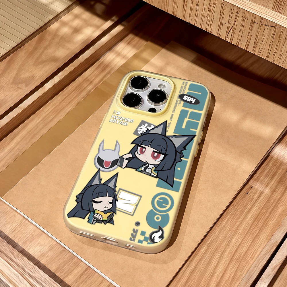 Zenless Zone Zero Miyabi Hoshimi IPhone17 Must-Haves Phone Case for IPhone 16 Pro Max 15 14 13 12 Plus Double-layer Candy Cover Secondary image