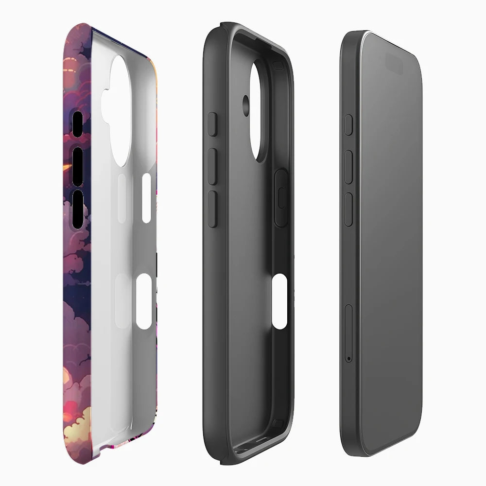 Rainbow Skull Phone Case for Magnetic Phone Case for IPhone 17 16 15 14 13 Pro Max Plus Single Double-layer Tough Case Secondary image