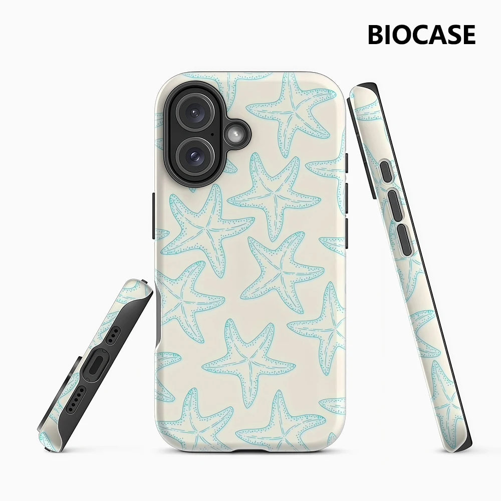 Seaside Starfish Phone Case for Magnetic Phone Case for IPhone 17 16 15 14 13 Pro Max Plus Single Double-layer Tough Case Main image