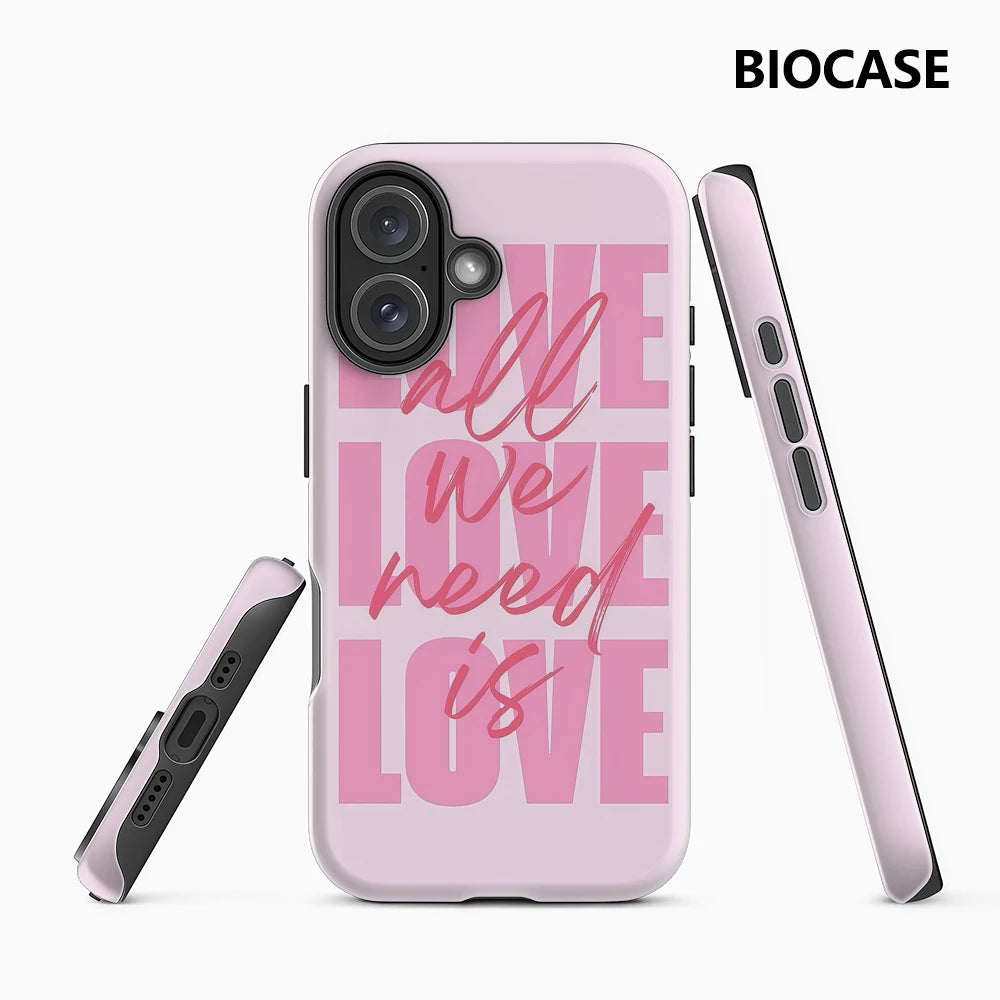 Pink Sequence Love Phone Case for Magnetic Phone Case for IPhone 17 16 15 14 13 Pro Max Plus Single Double-layer Tough Case Main image