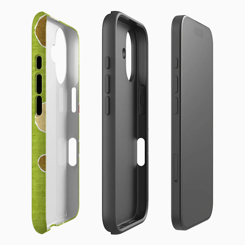 Playful Green Dots Phone Case for Magnetic Phone Case for IPhone 17 16 15 14 13 Pro Max Plus Single Double-layer Tough Case Secondary image