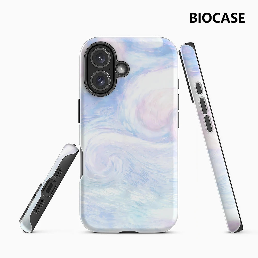 Pastel Swirl Phone Case for Magnetic Phone Case for IPhone 17 16 15 14 13 Pro Max Plus Single Double-layer Tough Case Main image