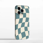 Wavy Checks IPhone17 Must-Haves Phone Case for IPhone 17 16 15 14 13 12 11 Pro Max Plus Double-layer Back Cover