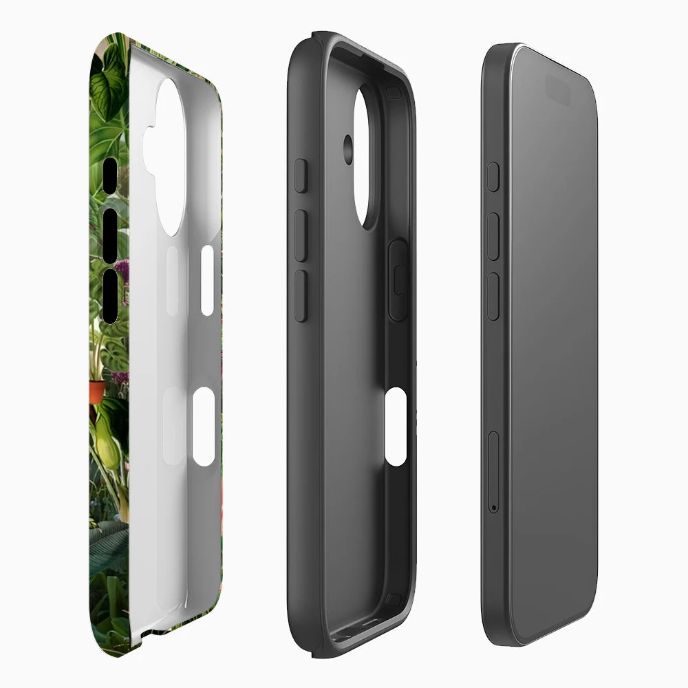 Tropical Foliage Collage Phone Case for Magnetic Phone Case for IPhone 17 16 15 14 Pro Max Plus Single Double-layer Tough Case Secondary image