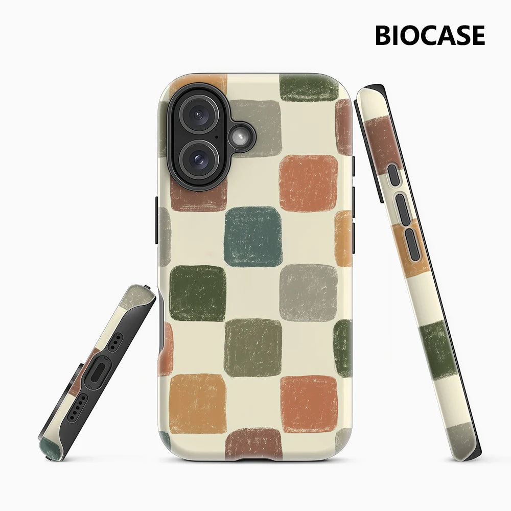 Retro Colored Bricks Phone Case for Magnetic Phone Case for IPhone 17 16 15 14 13 Pro Max Plus Single Double-layer Tough Case Main image