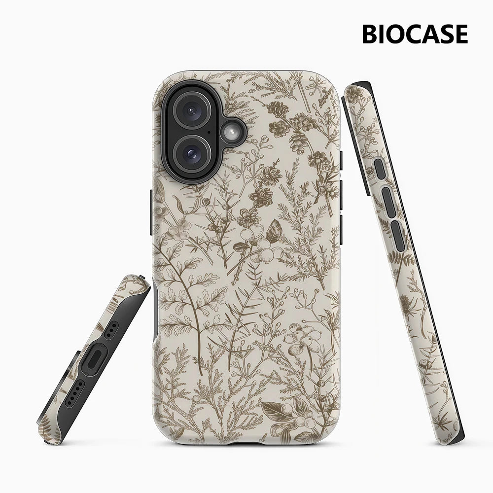 Beige Garden Phone Case for Magnetic Phone Case for IPhone 17 16 15 14 13 Pro Max Plus Single Double-layer Tough Case Main image