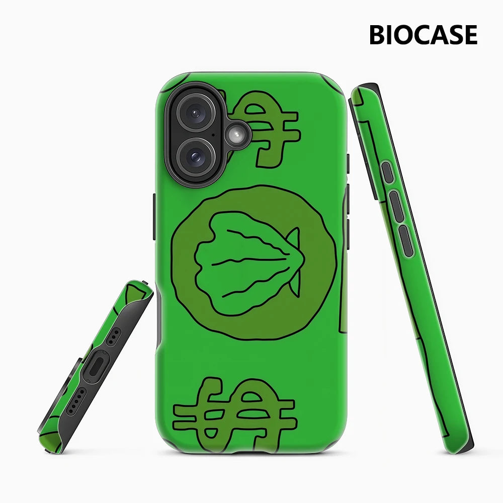 Lucky Green Coin iPhone Case MagSafe Double Layer Tough Main image