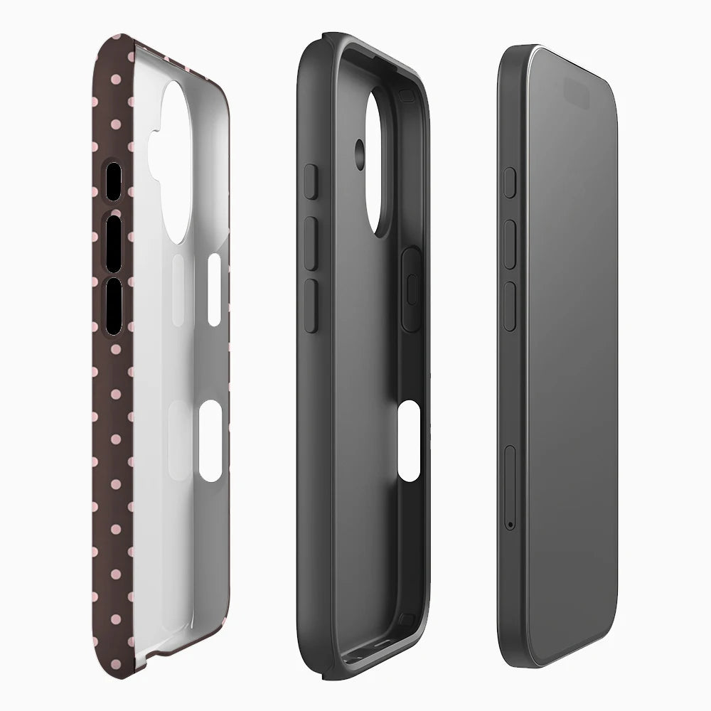 Pink Dot Phone Case for Magnetic Phone Case for IPhone 17 16 15 14 13 Pro Max Plus Single Double-layer Tough Case Secondary image