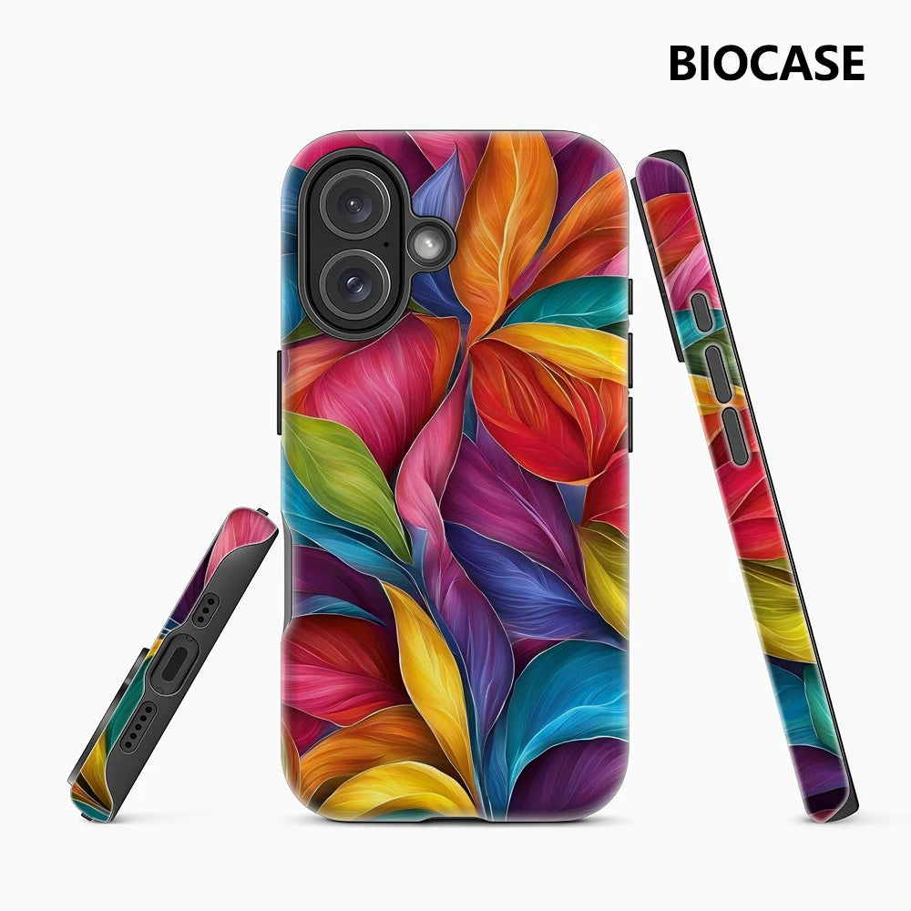 Rainbow Foliage Phone Case for Magnetic Phone Case for IPhone 17 16 15 14 13 Pro Max Plus Single Double-layer Tough Case Main image