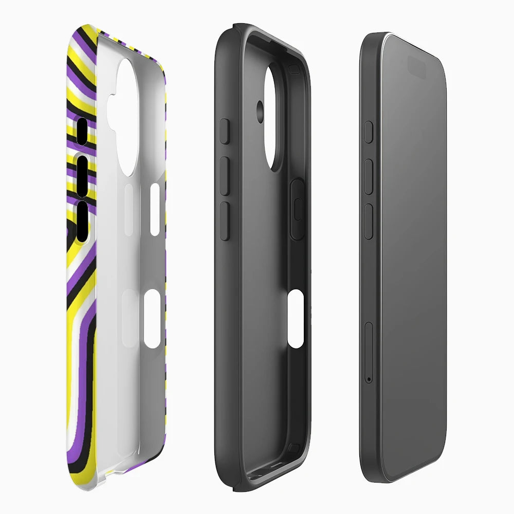 Psychedelic Star Phone Case for Magnetic Phone Case for IPhone 17 16 15 14 13 Pro Max Plus Single Double-layer Tough Case