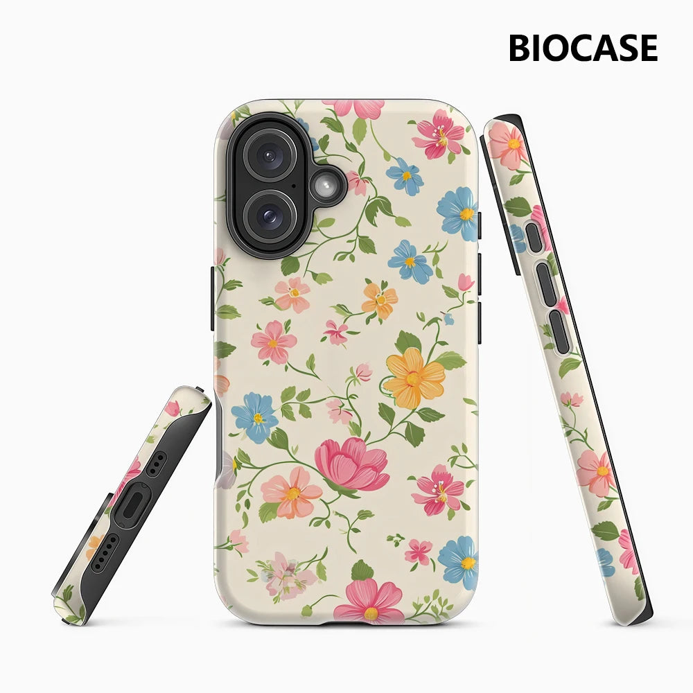 Pastel Vine Phone Case for Magnetic Phone Case for IPhone 17 16 15 14 13 Pro Max Plus Single Double-layer Tough Case Main image