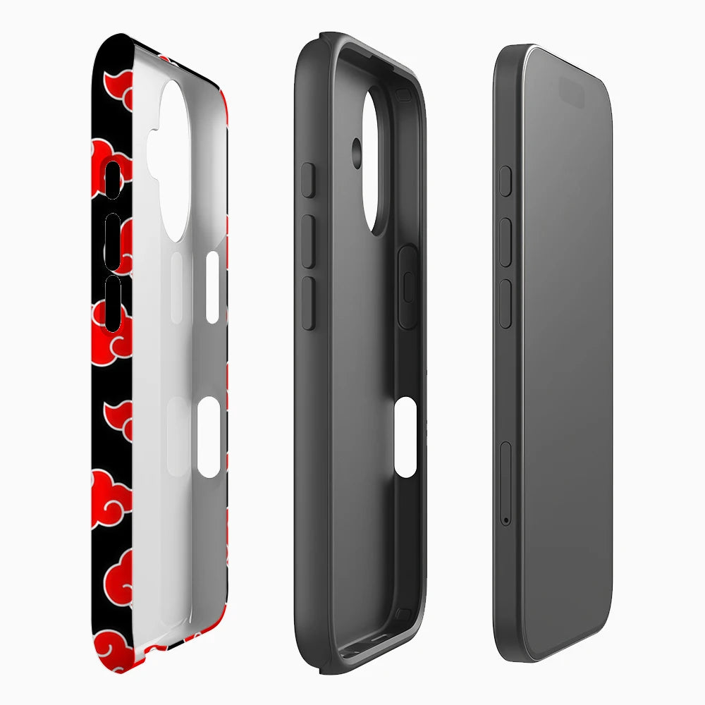 Red Clouds Anime N-NARUTOS Phone Case for Magnetic Phone Case for IPhone 17 16 15 14 Pro Max Plus Single Double-layer Tough Case Secondary image
