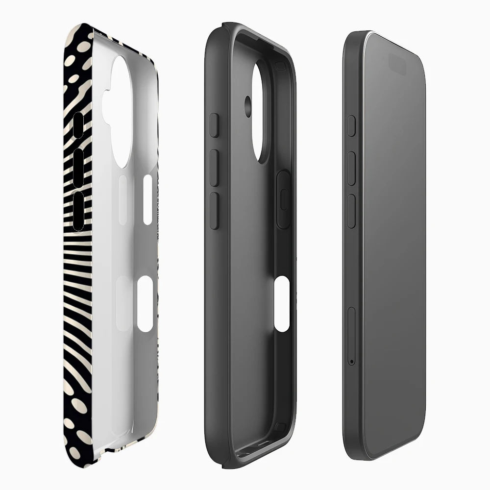 Psychedelic Leopard Phone Case for Magnetic Phone Case for IPhone 17 16 15 14 13 Pro Max Plus Single Double-layer Tough Case Secondary image