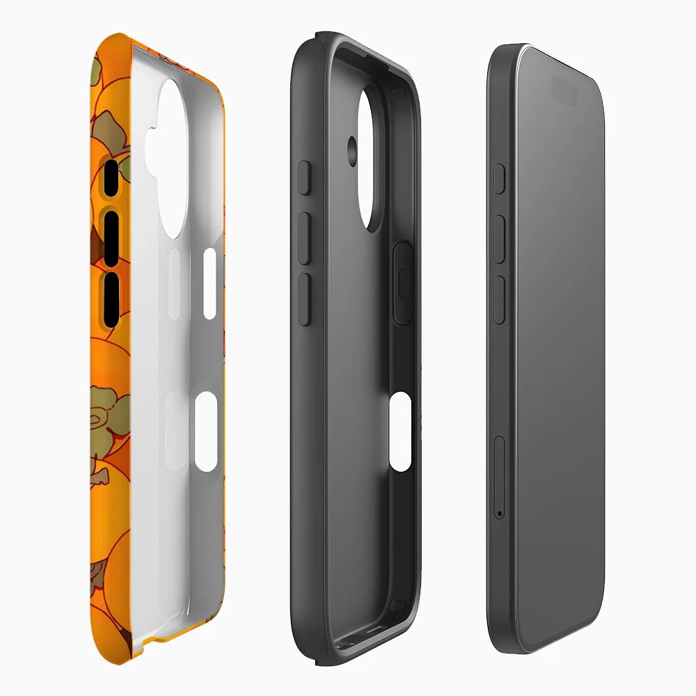 Persimmon Party Phone Case for Magnetic Phone Case for IPhone 17 16 15 14 13 Pro Max Plus Single Double-layer Tough Case Secondary image