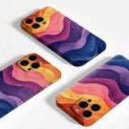 Rainbow Waves Phone Case for Magnetic Phone Case for IPhone 17 16 15 14 13 Pro Max Plus Single Double-layer Tough Case